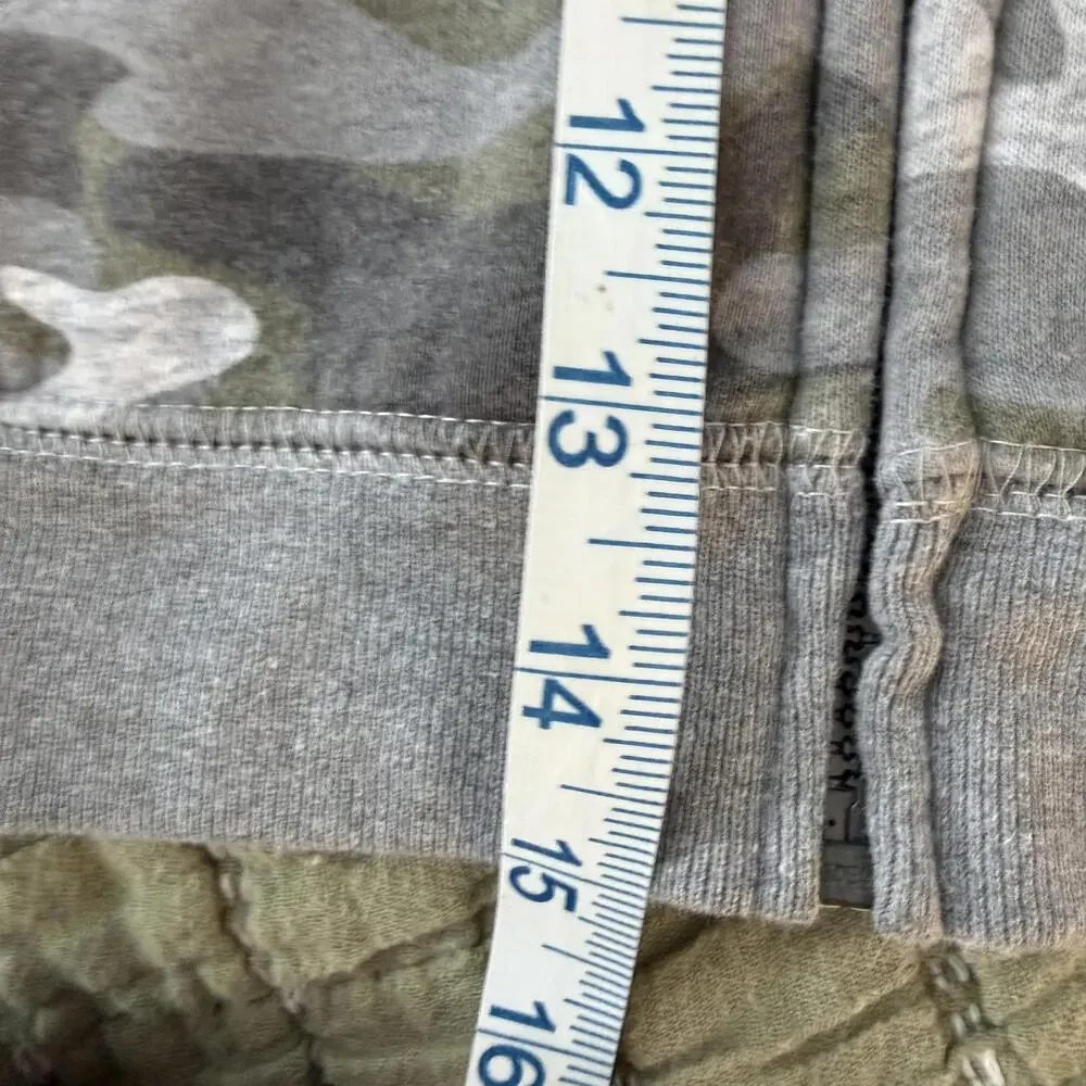 OSHKOSH Gray Camo Full‎ Zip Cotton Hoodie SZ 3T Country CabinCore CoolKids